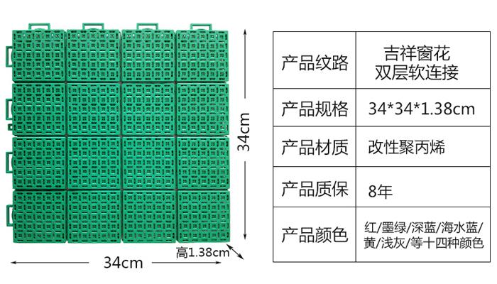吉祥窗花双层软连接1